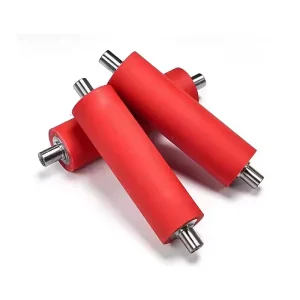 Customized Hardness Silicone Polyurethane Rubber Rollers China Manufacturer’s High Heat Resistance
