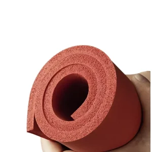 Customized High Temperature Resistant Silicone Rubber Foam Sheet Various Thickness Can Be Custom Designed Cutting
