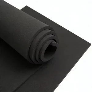 Customized High Temperature Resistant Silicone Rubber Foam Sheets Shock Absorbent Waterproof Rubber Foam Sheet