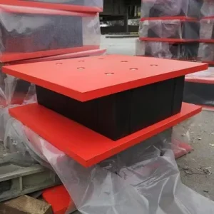 Customized Horizontal Dispersion Force Rubber Bearing Heavy Load Pot Bearings for Bridges Structures Moulding Processing Service