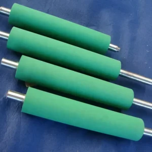 Customized Laminating Rubber Coated Roller Ink Rubber Hand Roller for Printing Machine Silicone Rubber Paint Roller