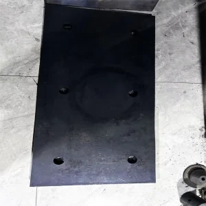 Customized Large-Size Steel Plate Rubber Pad for Mining Car and Bogie Truck