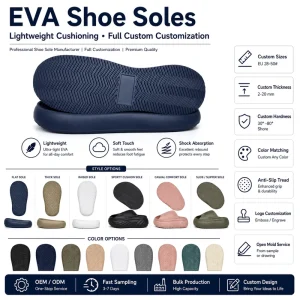 Customized Lightweight Big Size Men’s Barefoot Shoes Soles Anti Slip Water Resistant Durable