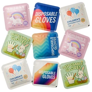 Customized Logo Disposable Gloves with Independent Packaging