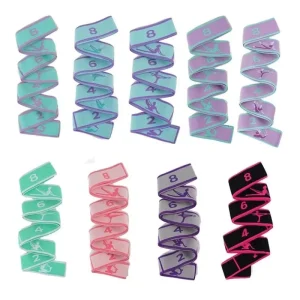 Customized Logo Heavy Loop Bands Multifunctional Elastic Yoga Stretching Strap Dance Stretch Bands Pilates Exercise