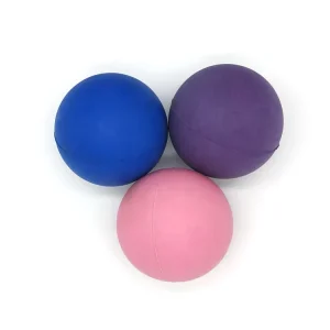 Customized Logo Natural Rubber Solid High-Bouncing Spike Balls