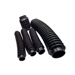 Customized Multiple Size Dustproof Flexible Corrugated Nitrile Neoprene FKM EPDM Rubber Bellows Hose