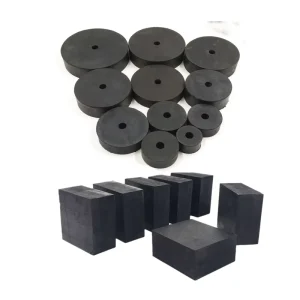 Customized OEM Anti Vibration Wear Resistant Shock Absorber Damping Rubber Pad Rubber Block Rubber Mat Buffer