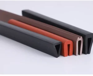 Customized OEM Extruded Rubber Sealing Strip 100 m for Door, Window and Car