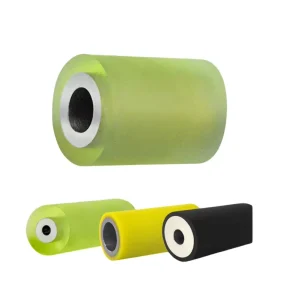 Customized Polyurethane and Silicone Rubber Roller with Stainless Steel Core