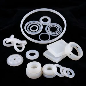 Customized Rectangular or Round Rubber Seal Gasket EPDM NBR Rubber Washer Food-Grade Silicone O-Ring