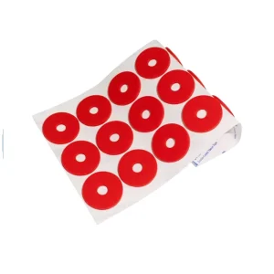 Customized Red Silicone Rubber Mobile Phone Holder Pad Gasket Audio Shock Absorption Non slip Foot Die Cutting Processing