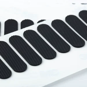 Customized Round Neoprene Rubber Seal Wear resisting Buffer Mobile Use Phone Transparent Food Grade Silicone Pad