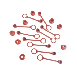 Customized Rubber Dust Cap Red Rubber Cap Moisture Proof Waterproof for Industrial Equipment