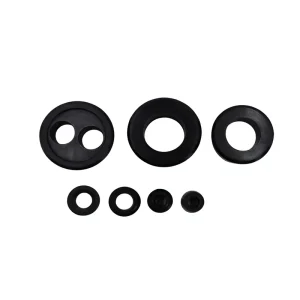 Customized Rubber Spare Parts & Seals Cutting Service CE ISO 9001 Certified OEM ODM Accepted Vibration Stop Custom Sizes Shapes