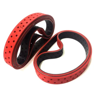 Customized Seamless Rubber Punching VFFS Synchronous Belt Anti Slip and Wear Resistant Bottle Unscrambler Belt