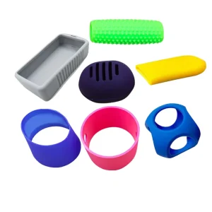 Customized Silicone Mold Silicone Sleeve Anti drop High temperature Resistant Rubber Sleeves For Electronic Instruments