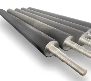 Customized Silicone Rubber Covered Rollers for Pressure Sanders Industrial Rubber Rollers