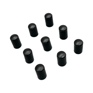 Customized Silicone Rubber End Caps Protective Sleeves Non-Slip Floor Protectors Rubber Feet
