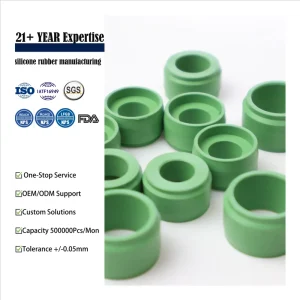 Customized Silicone Rubber Gasket and Special-Shaped Waterproof Protective Sleeve