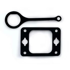 Customized Silicone Rubber Gaskets Flat Seal EPDM NBR FKM Materials Cut Size for Industrial Applications