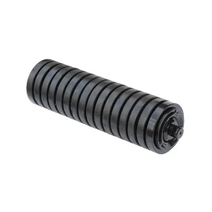Customized Size Rubber Impact Roller Factory Price Wear Resistant Conveyor Buffer Roller for Material Handling Equipment