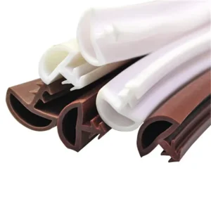 Customized Slot Type T Shape Aluminum Door Window Frame Weather Strip Glass Rubber Seal Strip