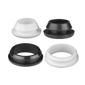 Customized Soft NBR Silicone T-Shaped Rubber Grommet Protective Coil Outlet Plug Sealing Ring Wire Protection Sleeve