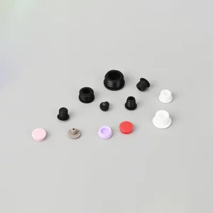 Customized Solid Rubber Plugs & Hollow Sealing Stoppers Dustproof Waterproof Blind Hole Silicone Plugs in Multiple Colors