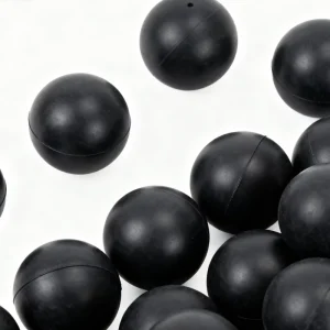 Customized Vibrating Screen Rubber Elastic Balls with NBR Silicone Material Cutting Service ISO9001 Certified