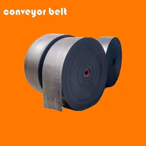 Customized Wear Resistant Conveyor Belt for Mining Crusher Stone Quarry Black Rubber Polyester PU Steel Aluminium Plastic Made