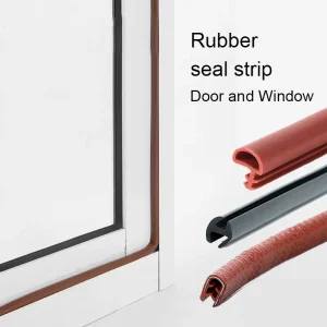 Customized Wear Resistant and Flame Retardant Edge protection Rubber Door Sealing Strip