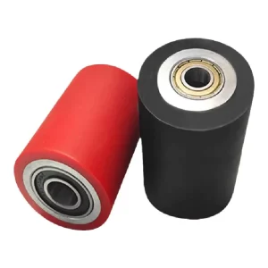 Customized Wear resistant And High Temperature Resistant Silicone Rubber Wheel Solid Optional Hardness Silicone Rubber Roller