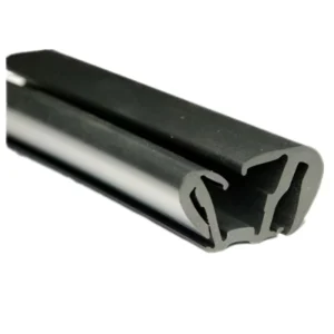 Customized Weather Resistant Metal Inserted EPDM VMQ Silicone Rubber Foam Sponge Sealing Profile ISO 9001 Certified OEM/Sanshi