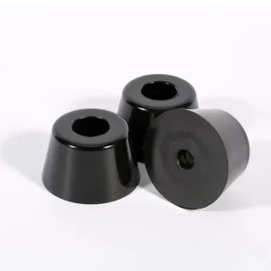 Cylindrical Rubber Pads Anti-Slip Shock-Absorbing Furniture Support Feet