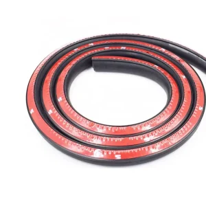 D Shape Car Door Seal Strips Auto Rubber Seals Weatherstrip 3M 5M Self Adhesive Dustproof Automobiles Interior Accessories