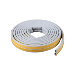 D Type EPDM Foam Adhesive Door Rubber Seal Strips Weather Strips for Doors and Windows