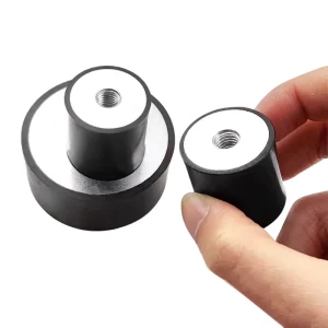 DD Type Double Internal Thread Cylindrical Rubber Shock Absorber Column Buffer Foot Pad