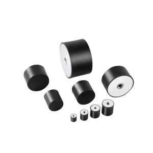 DE All Purpose Anti Vibration Natural Rubber & Metal Pad Durable & Oil Resistant ( 40 80) for Lab & Electronic Equipment