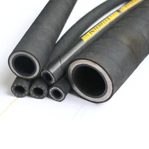 DIN 20023 EN 856 4SH Oil-Resistant Synthetic Rubber Hose, 19 mm, 25 mm, or 32 mm, Steel Wire Reinforced