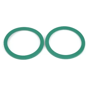 DIN 3869 Green Fluororubber Profile Sealing Ring FKM Rubber Gasket Ring for Hydraulic Sealing