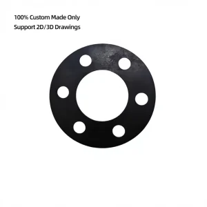 DIN Standard NBR Flange Ring Gasket DN15-DN600 70 Shore A Black Rubber Washer for Water Pipes and Valves