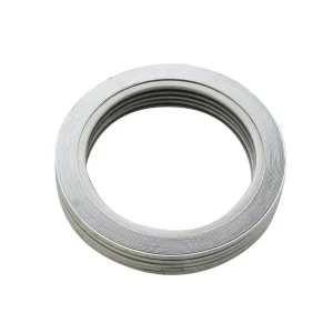 DN100 Split Flange Valve Seal Stainless Steel Graphite Wound Gasket Inner Outer Ring High Temperature High Pressure