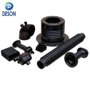 Deson Custom Automotive Car Use Rubber Bellow Dust Cover Flexible square Rubber Bellow