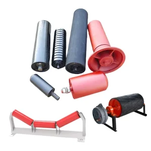 Dia 89x240mm Steel Carrying Roller, Belt Conveyor Idler Roller, Mining Conveyor Roller