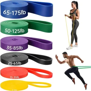 Different Strengths Resistance Bands Fitness Elastic Bands Training Elastic Band Kit Home Exercise Stretch Bands