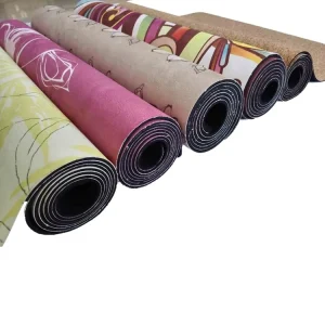 Different Thickness Soft and Smooth Yoga Mats Rubber