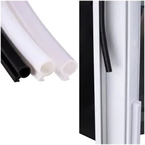 Direct Factory Supply Lightweight Shock Absorption Soundproof PVC Rubber Seal Strip for Sliding Window Door Gap Filling
