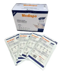 Disposable 12inch Rubber Latex Gloves White Medical Use Examination Powdered and Powder Free Sterile Latex Surgical Gloves