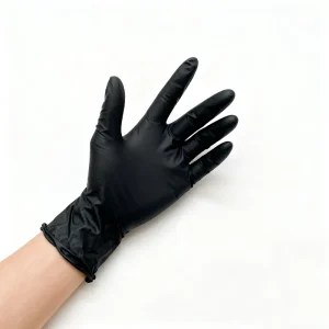 Disposable Black Nitrile Latex Rubber Gloves Thickened Wear Resistant Medical Examination Protection Safety Gloves
